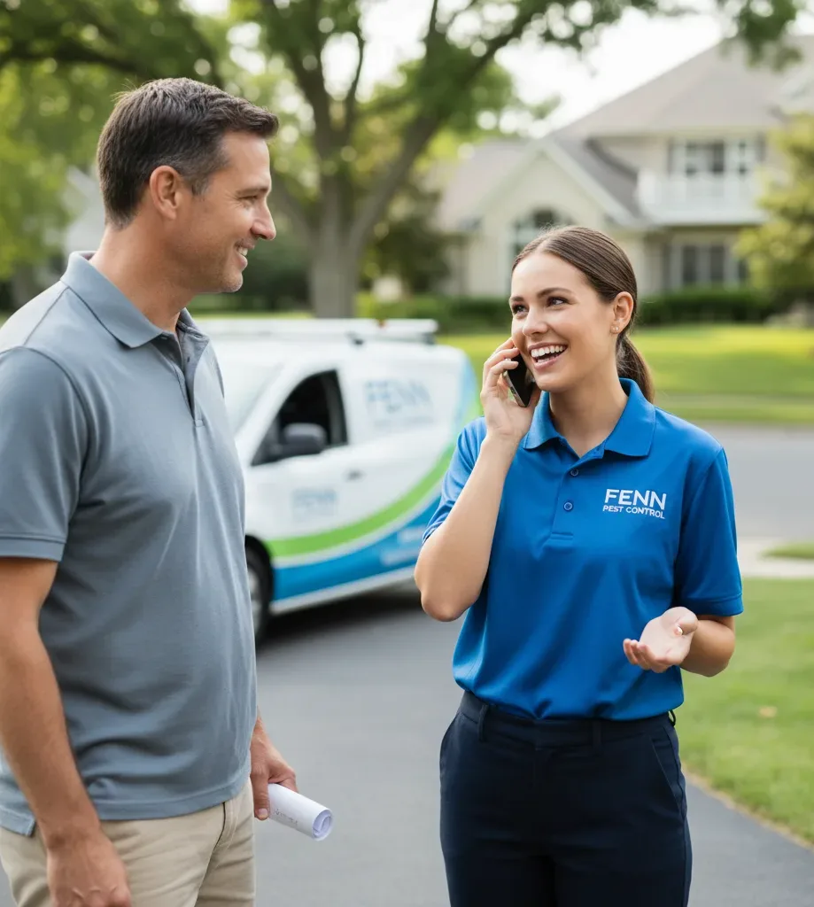 Fenn Pest Control customer support in Verbena